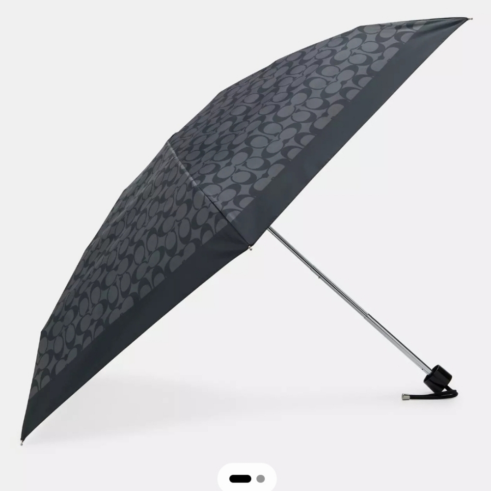 Coach Monogram Compact Umbrella